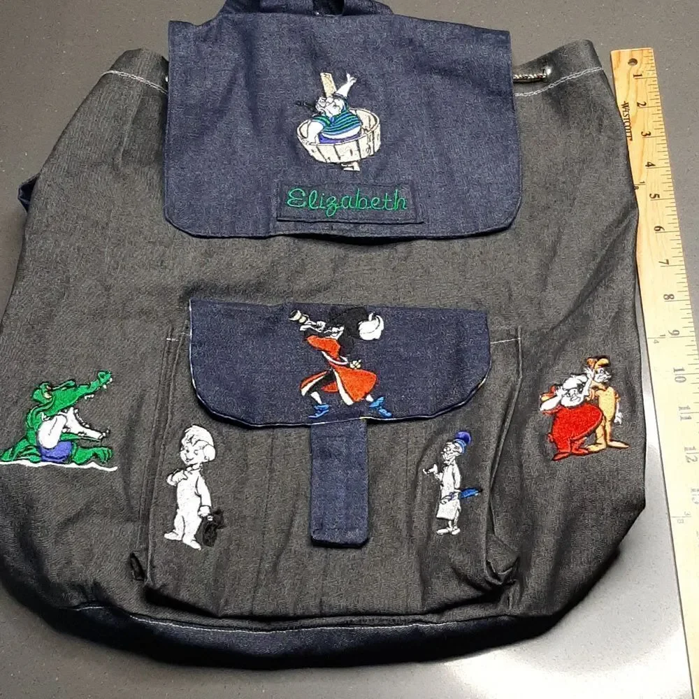Handmade Backpack for a Special Girl named Elizabeth with Disney Characters